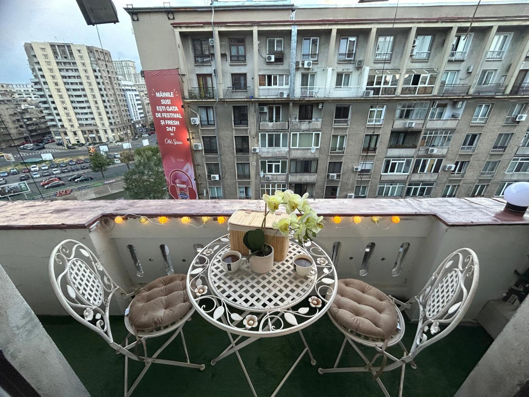 Апартаменти Panoramic Terace Victory Boutique Бухарест Екстер'єр фото