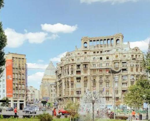 Апартаменти Panoramic Terace Victory Boutique Бухарест Екстер'єр фото